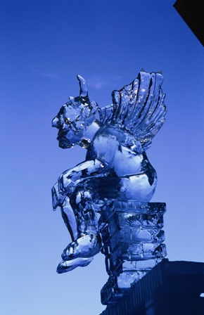 Ice Gargoyle Festival Voyaguer Manitobe