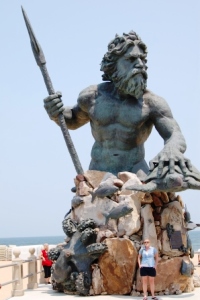 King Neptune Presides Over Virginia Beach Family Fun.