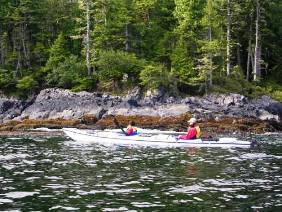 British Columbia Shore Kayaking