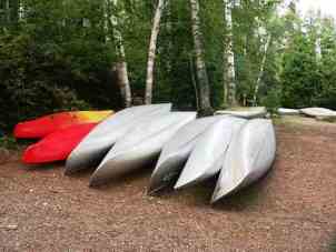 Sawbill Campground Boundary Waters Canoes