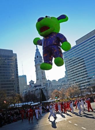 Philadelphia Mummers Thanksgiving Day Parade M. Kennedy Visit Philly