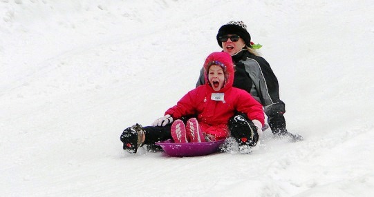 Snow Mountain Snow Tubing San Bernadino California