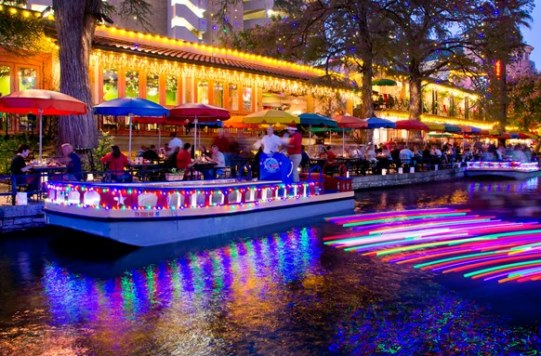 Holiday Lights River Walk San Antonio Texas