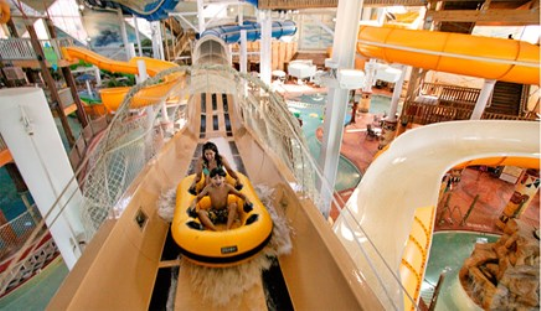 Kalahari Waterpark Master Blaster in Wisconsin Dells