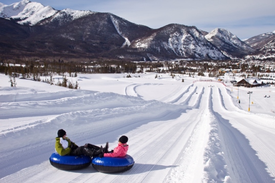 Frisco Colorado Snow Tubing Hill