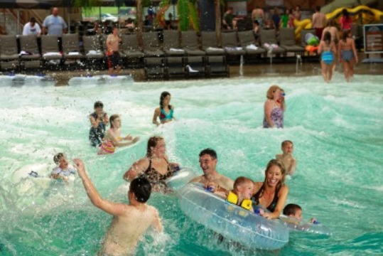 Wave Pool at Wilderness in the Smokies, Ten