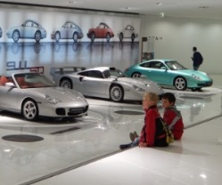 Travel Effect Porshe Museum Family Fun & Learning in Stuttgart, Germany.