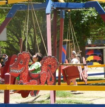 Scarborough Festival Dragon Swing Ride Family Fun