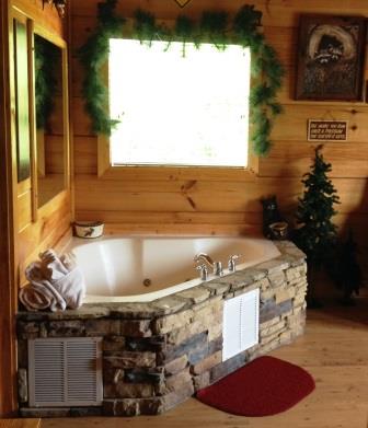 At Eagles Ridge Christmas Bath Is Waiting 