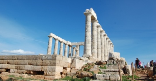 Temple of Athena near Athens Greece