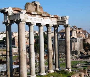 Capitoline Hill View in Rome