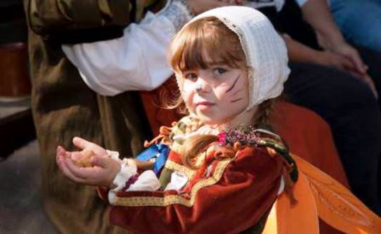 Northern California Renaissance Faire Happy Child