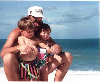 Baby Toddler Beach Time in Florida with Dad. 