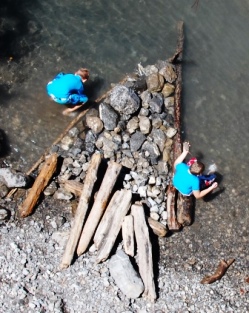 Child'sPplay on Lake Lucern, Switzerland