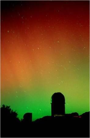 Kitt Peak Stargazing Aurora Over Arizona