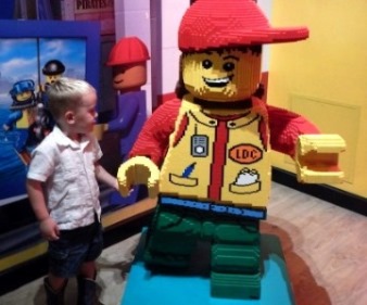 Bob the builder at LEGOLand Dallas