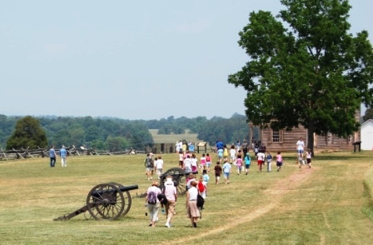Bull Run near Manasas, virginia
