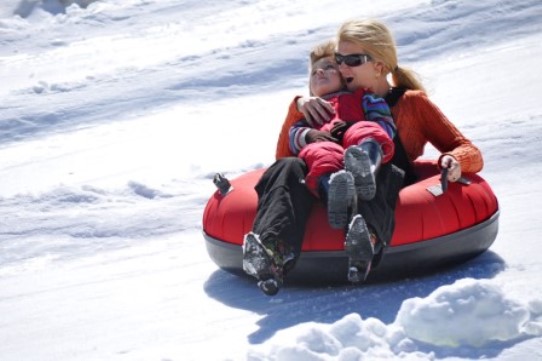 Sugar Mountain Snow Tubing Boone north Carolina