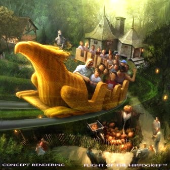 Flight of the Hippogriff Universal Studios California