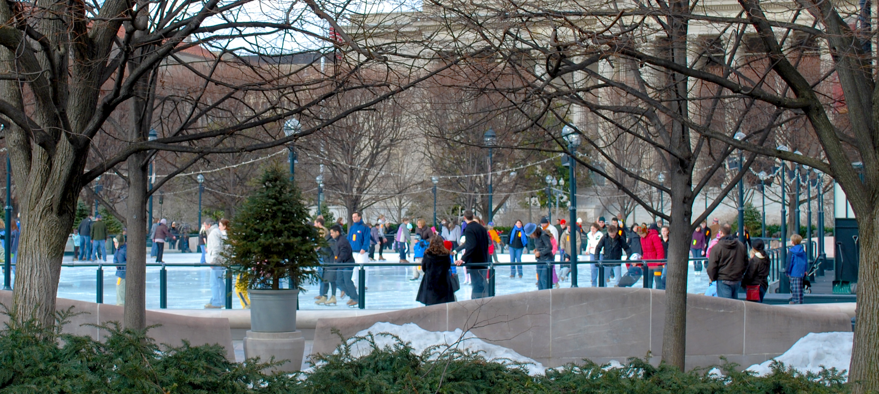 Family Travel Ideas Ice Skating Washington DC