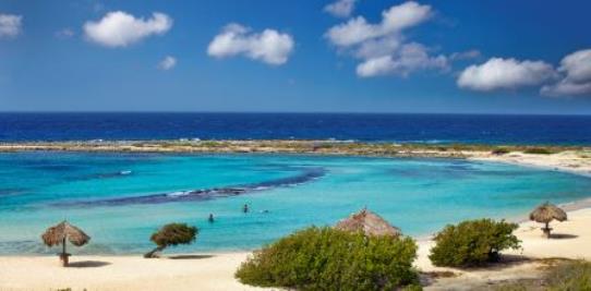 Baby Beach Lagoon on Aruba