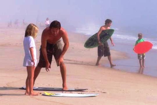 Dewey Beach Delaware Summer Skimming