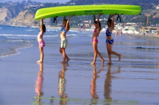 La Jolla Summer Beach Days Southern California