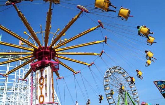 Myrtle Beach Sky Kingdom Ferris Wheel Beach Fun 