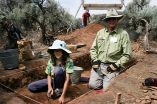 Colorado Family Digging