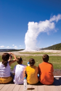 Yellowstone Old Faithful Geyser
