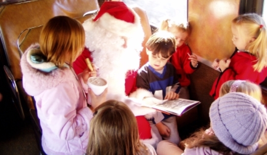 Rusk Palatine Texas Santa Train