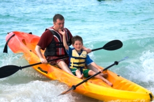 Surf Kayaking off Sanbridge Island, Virginia