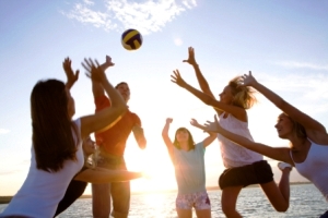 Sandbridge Island Beach Volleyball
