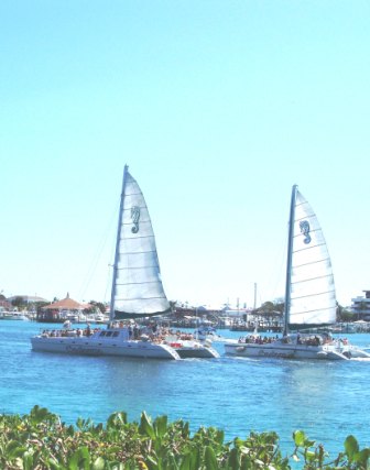 Ahoy Mates Sailing in Bahamas