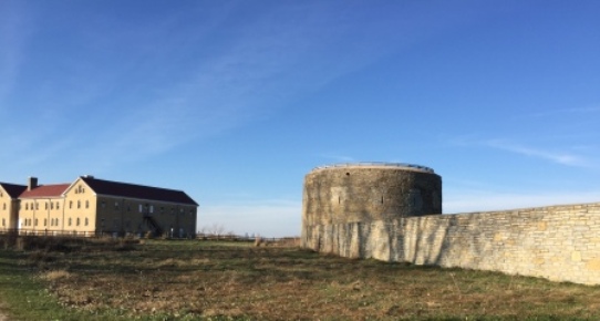 Fort Snelling in Winter