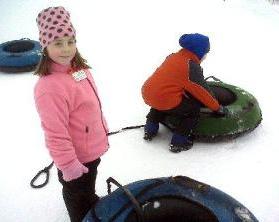 Southern West Virginia Snow Tubing