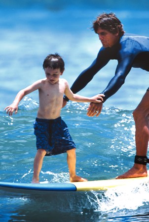 Surf Lessons for Kids on Maui