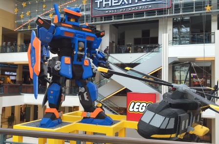 LEGO Man at Mall of America