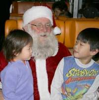 Adirondack Santa Express Train, New York