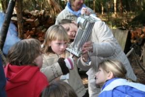 Fort Clatsop Children's Activites Candle Wicking