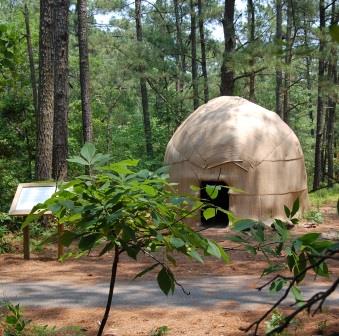 First landing Discovery Hut Virginia Beach Summer Vacation Living History