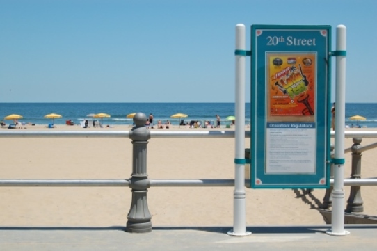 20th Street Virginia Beach Summer Day 