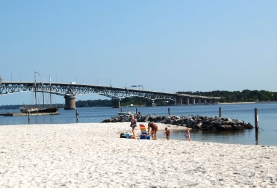 Yorktown Beach Summer Day Family Fun