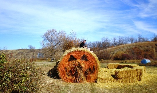 Arlington Farm PEI Hay Stack