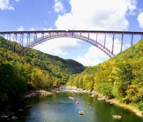 New River Gorge Bridge Secret Family Vacation Spot 