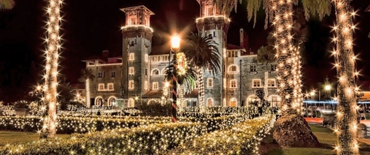 Lightener Museum Nights of Lights St. Augustine