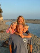 California Beach Family