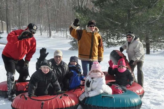 Woodloch Family Snow Tubing Adventures, Poconos PA