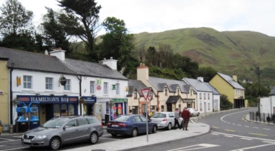 Leenaun Village Centre, Connemara Ireland