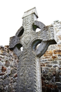 Ireland Clonmacnoise Celtic Cross